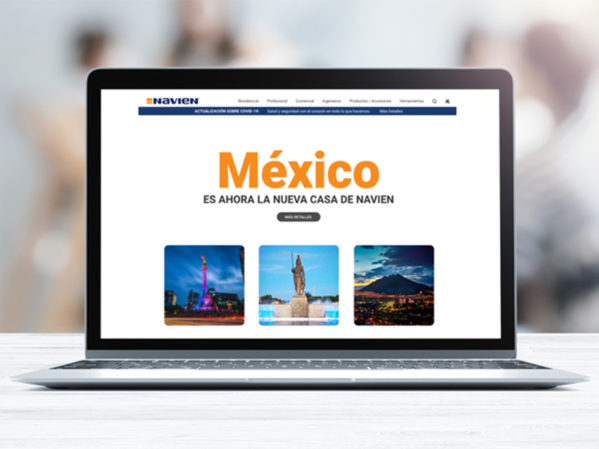 Navien Launches a New Website for Mexico and LATAM