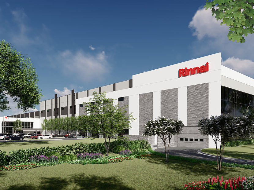 Rinnai America Breaks Ground on New Factory