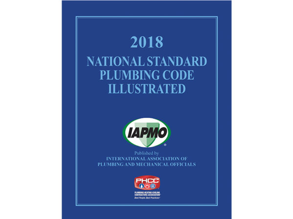 2018 National Standard Plumbing Code Illustrated Now Available