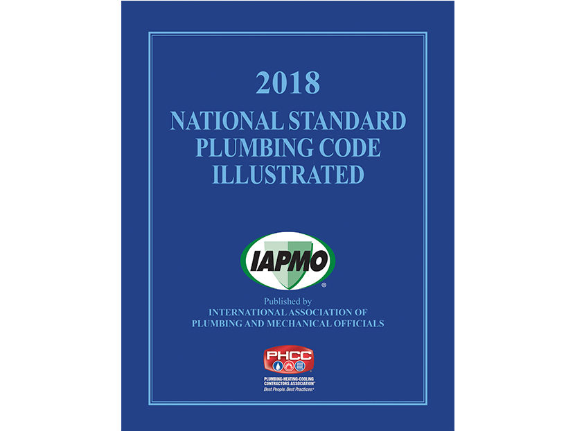 2018 National Standard Plumbing Code Illustrated Now Available