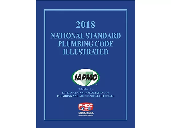 2018 National Standard Plumbing Code Illustrated Now Available
