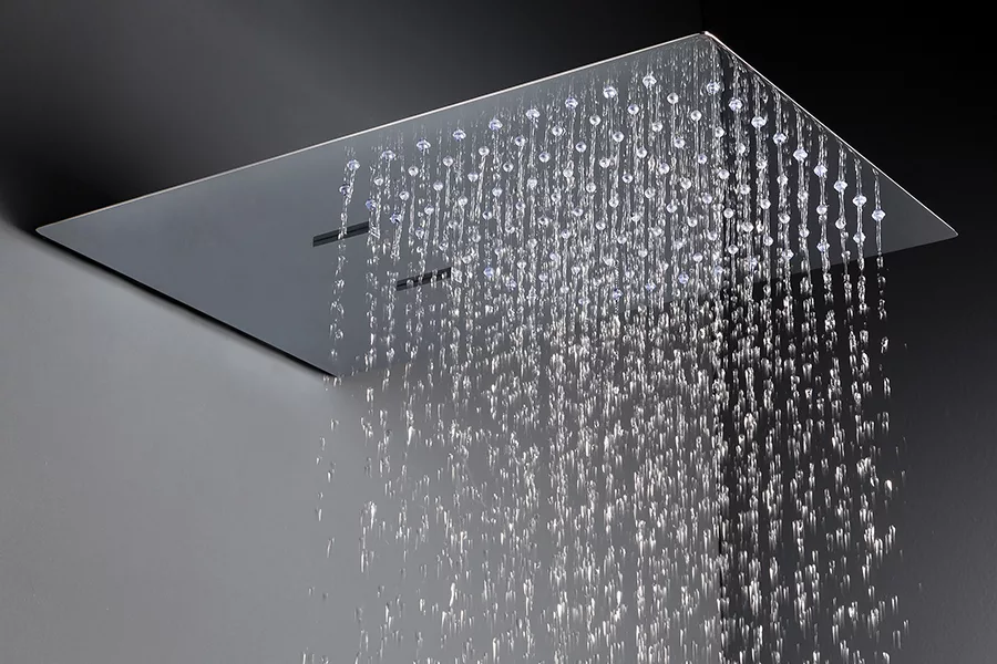 California Faucets Large Format, Solid Brass Showerheads 1