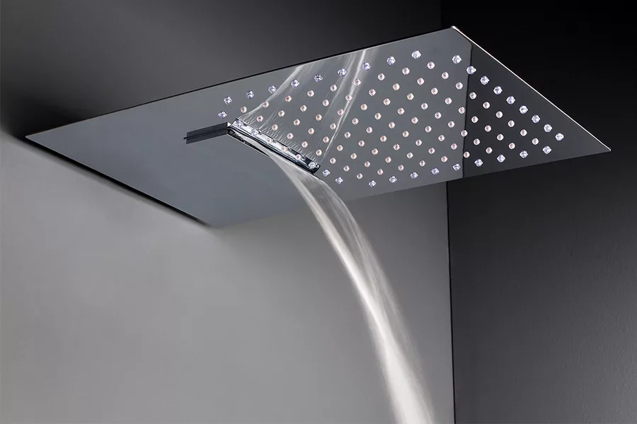 California Faucets Large Format, Solid Brass Showerheads 3