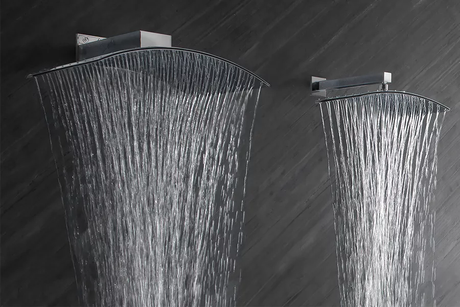 California Faucets Large Format, Solid Brass Showerheads 2