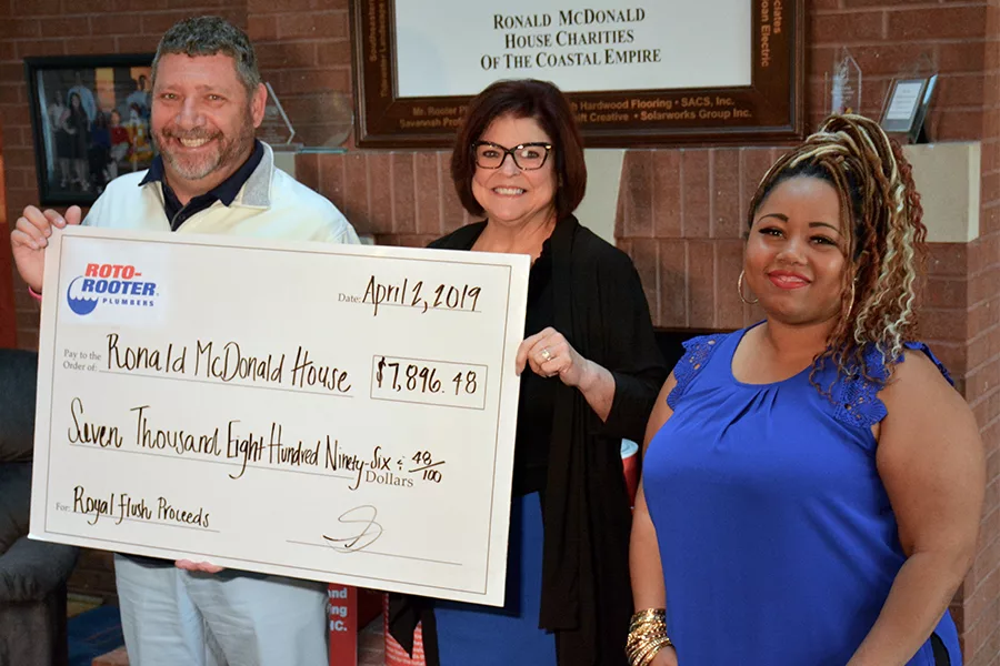 Companies That Give: Roto-Rooter Plumbers of Savannah 1