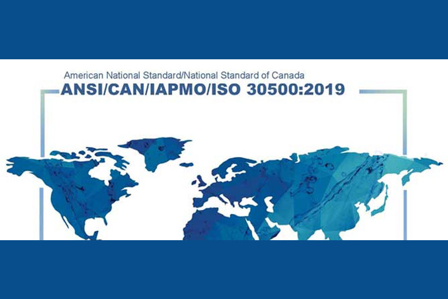 IAPMO Publishes IAPMO/ISO 30500 as National Adoption Standard for US and Canada