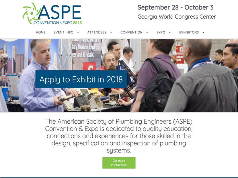 ASPE’s 2018 Convention & Expo to be Held Sept. 28-Oct. 3