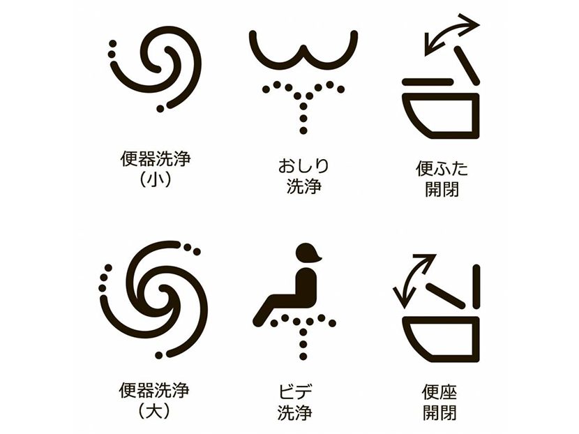 Pictograms for Japanese Toilets Approved as Global Standard 201802
