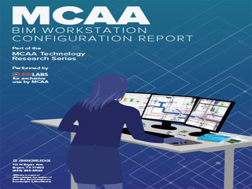 MCAA Releases BIM Workstations Report