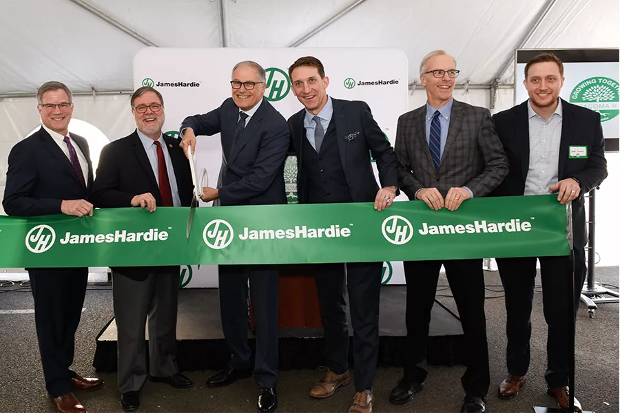 James Hardie Industries Celebrates 20-Plus Years Working and Growing with Tacoma and Pierce County 1
