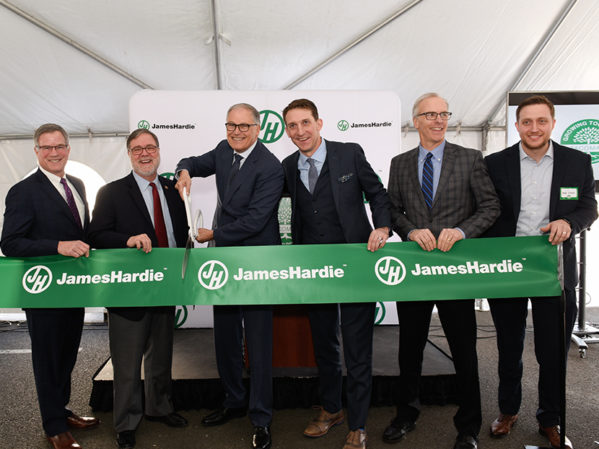 James Hardie Industries Celebrates 20-Plus Years Working and Growing with Tacoma and Pierce County