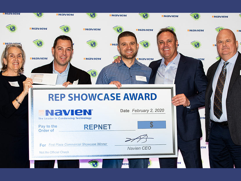 Navien Awards Reps for Top Projects at Annual Sales Meeting