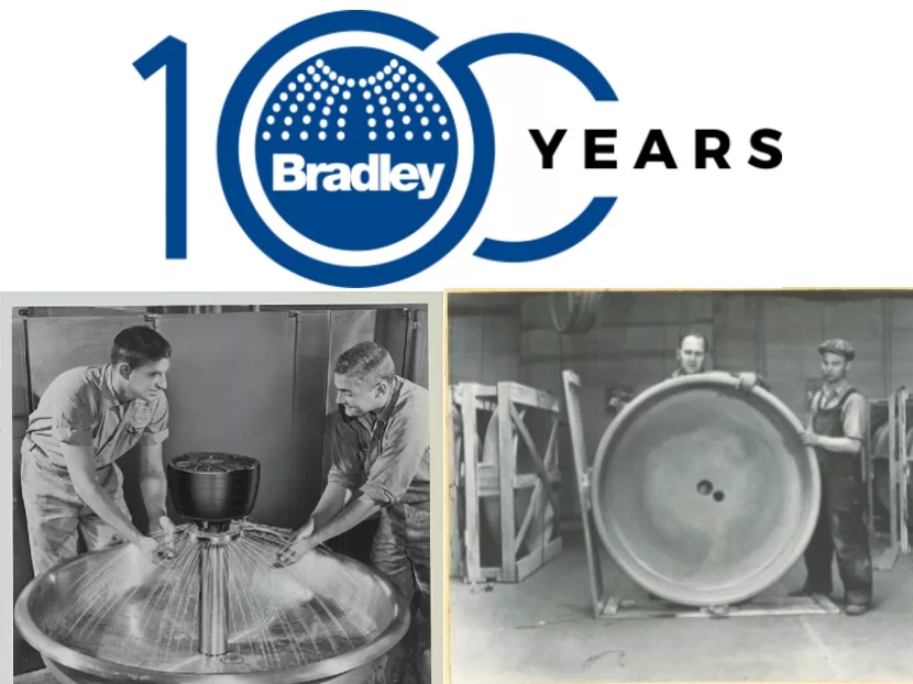 2 Bradley Corp. Marks 100 Years of Manufacturing Iconic Commercial Washroom Fixtures