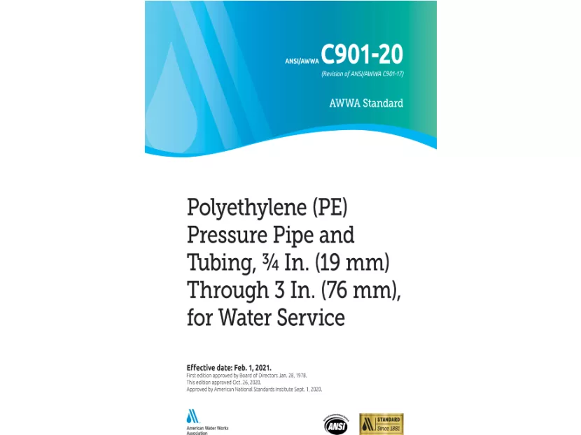 ANSIA/WWA C901 Update Heightens Standards For HDPE Water Service Pipes