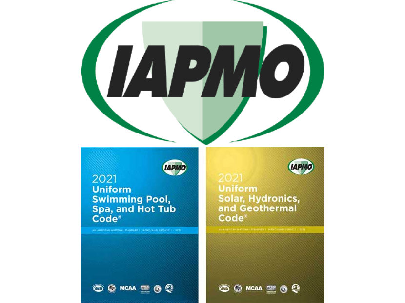 IAPMO Releases 2021 Solar, Hydronics and Geothermal, Swimming Pool, Spa and Hot Tub Codes 