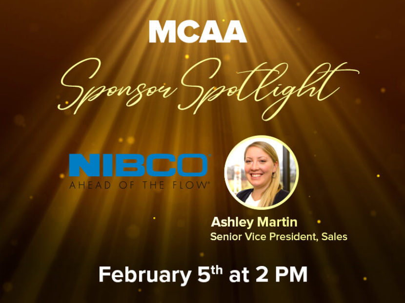  MCAA Sponsor Spotlight Episode 11 Welcomes NIBCO Senior Vice President Ashley Martin 2