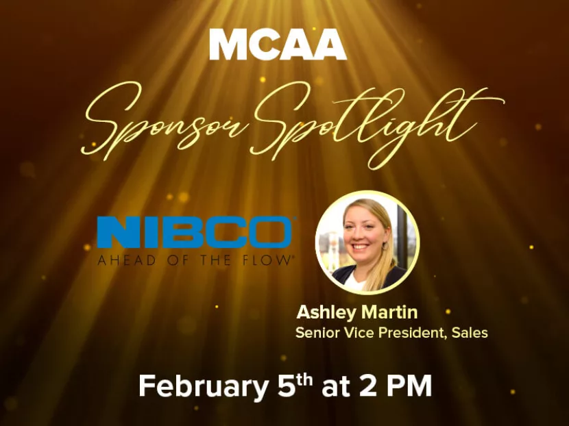 MCAA Sponsor Spotlight Episode 11 Welcomes NIBCO Senior Vice President Ashley Martin 2
