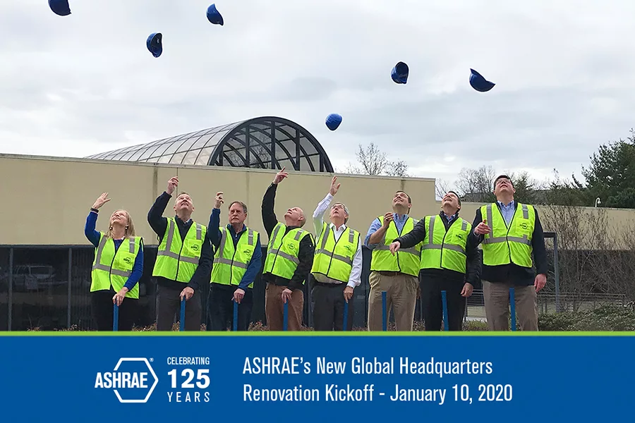 ASHRAE Breaks Ground on Global Headquarters Renovation Project 1