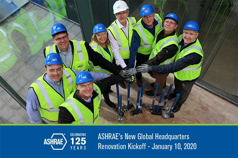 ASHRAE Breaks Ground on Global Headquarters Renovation Project 4