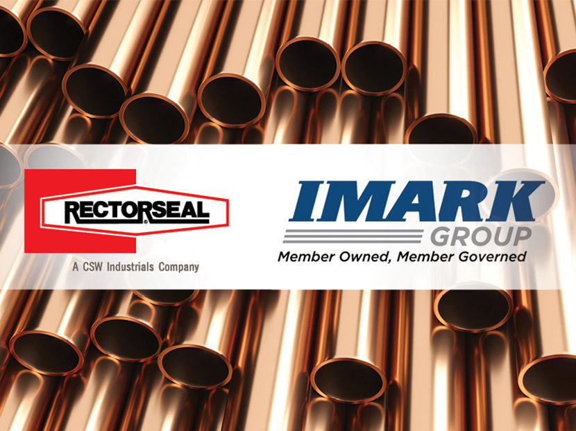 IMARK Plumbing Group Approves RectorSeal as a Vendor