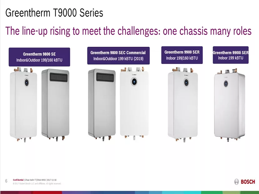 Bosch Release Training Video for Greentherm Tankless Series