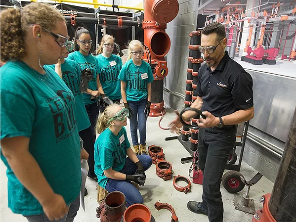 Victaulic Participates in Let’s Build Construction Camp for Girls