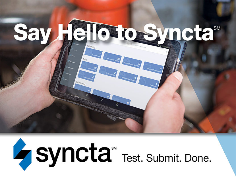 Watts Announces Syncta Backflow Test Management Software