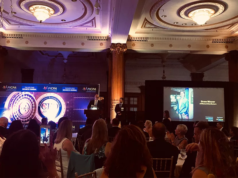 AD CFO Drew Moyer Named 2019 CFO of the Year by Philadelphia Business Journal