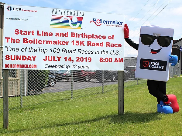 Utica Boilers Introduces New Mascot