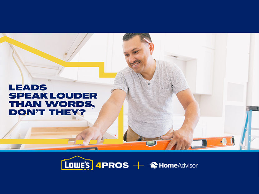 Lowe's and HomeAdvisor Launch Partnership to Get Pros Leads