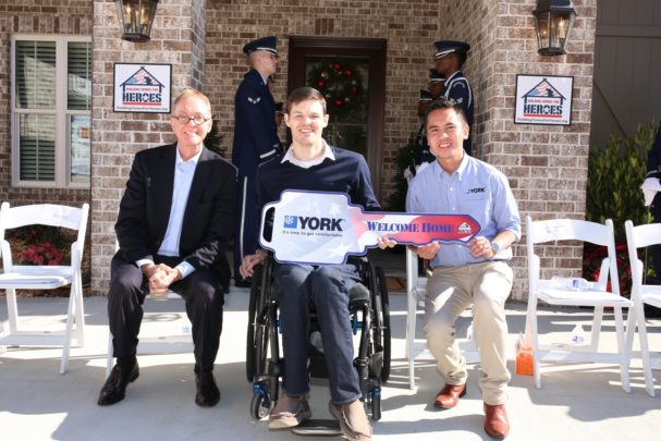 YORK Celebrates 5th Anniversary with Building Homes for Heroes