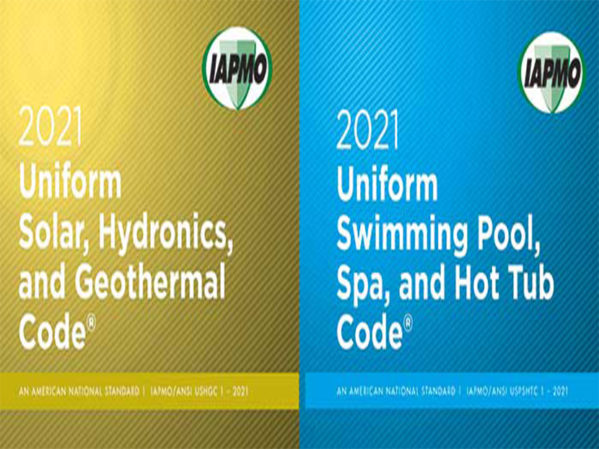 IAPMO Advances Development of 2021 Solar, Hydronics & Geothermal Code and Swimming Pool, Spa & Hot Tub Code