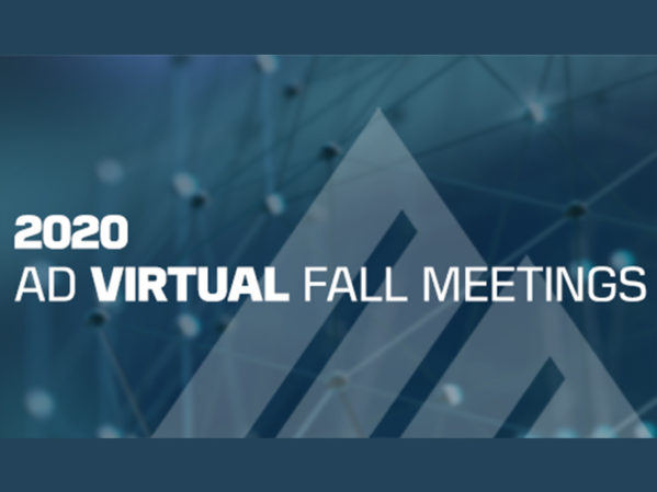 AD’s Slate of Fall Meetings Moves to Virtual Setting