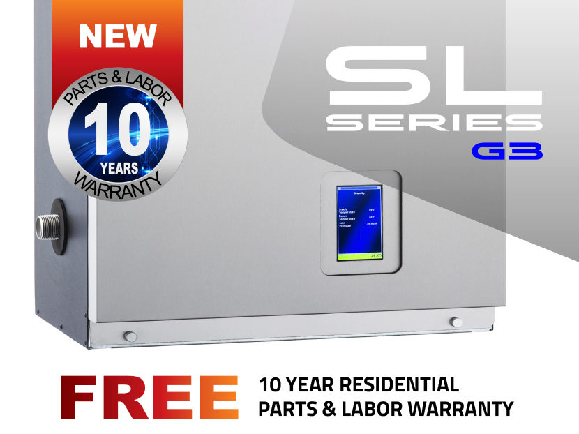 IBC INTERGAS Offers 10-Year Parts and Labor Warranty on All SL Series Residential Boiler Installations
