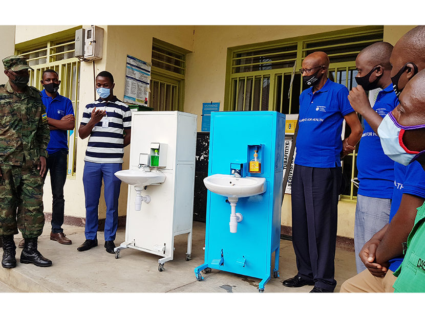 IWSH, Rwanda Plumbers Organization Promote Hand Washing in Local Schools
