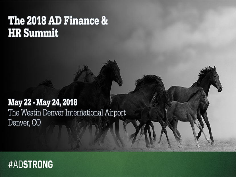 AD to Host First Combined Finance and HR Summit