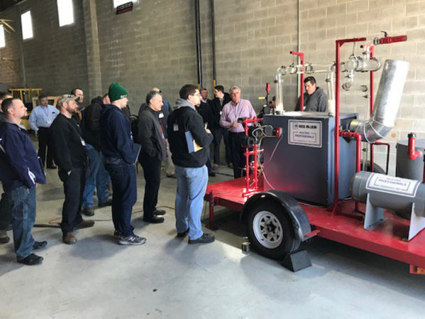 Blankin Equipment Holds its First Commercial Hydronics University