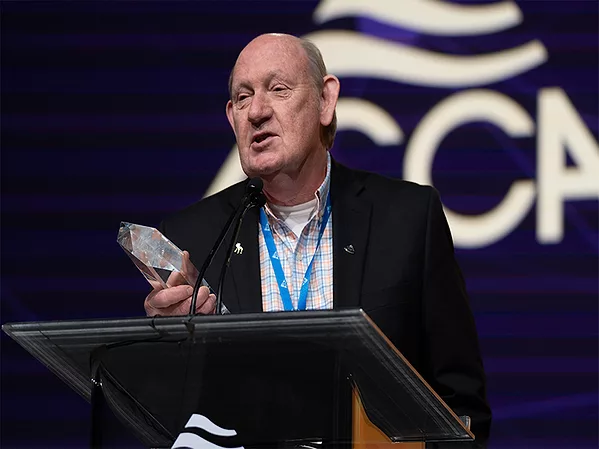 John Sedine Presented with ACCA Distinguished Service Award