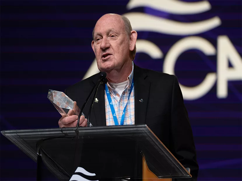 John Sedine Presented with ACCA Distinguished Service Award