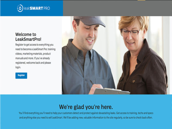 LeakSmart Launches Pro Site Dedicated to the Trade