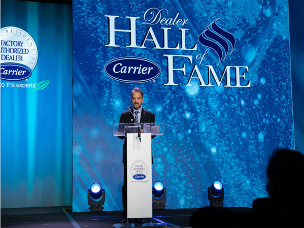 Sonny Roncancio Inducted into Carrier Hall of Fame