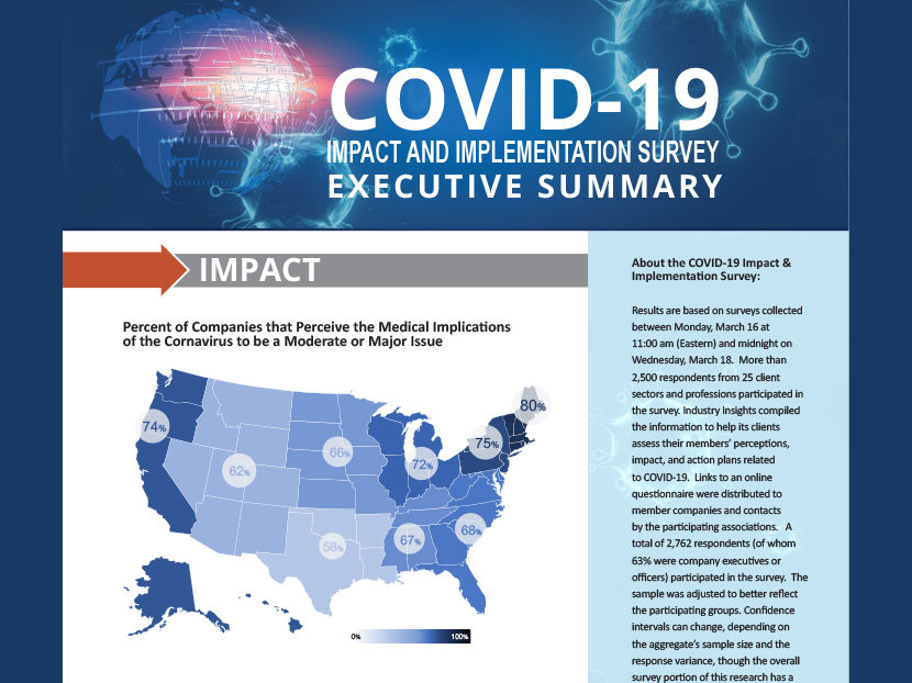 ASA Shares Statistical Breakdown of COVID-19 Impact on Businesses