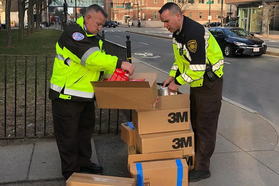Building Trades Unions Coordinate Drive to Collect Respirators, PPE 1