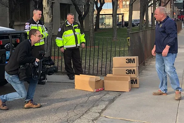 Building Trades Unions Coordinate Drive to Collect Respirators, PPE 2