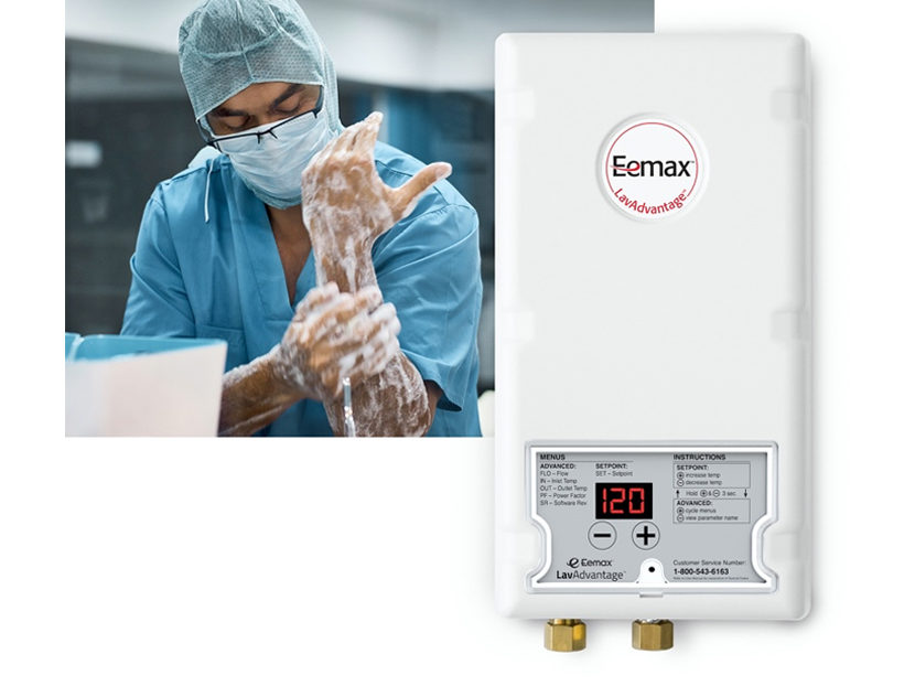 Eemax Delivers Safe, On-Demand Hot Water for Handwashing During COVID-19 Pandemic