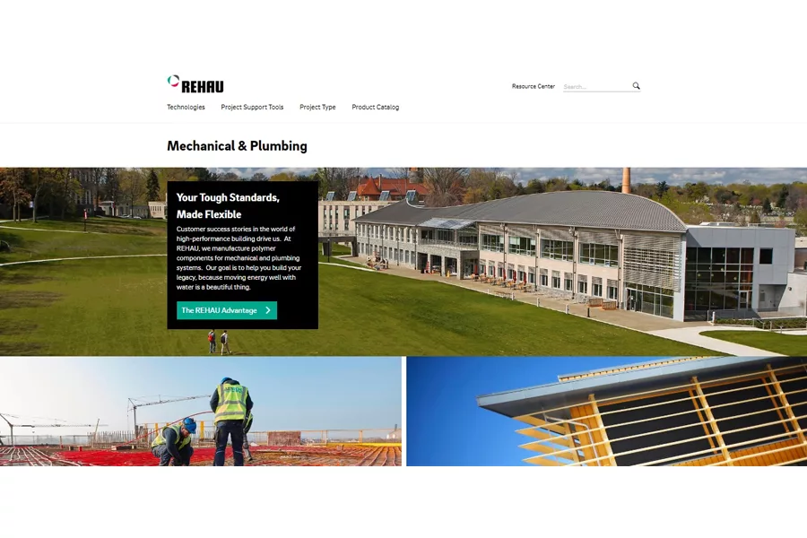REHAU Launches New North American Website 2