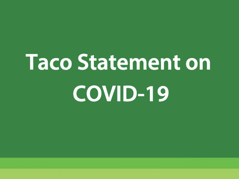 Taco Comfort Solutions Shares COVID-19 Statement