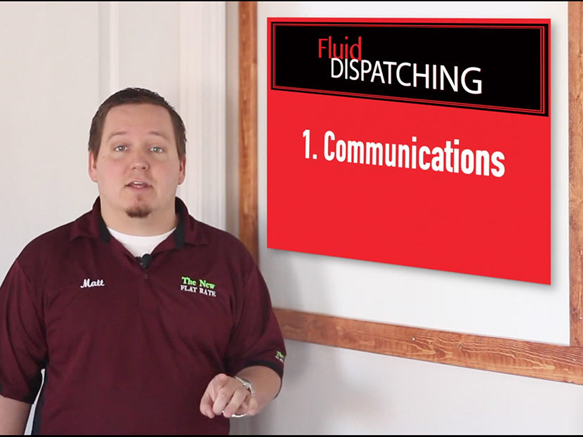 The New Flat Rate to Host Online Fluid Dispatching Workshop