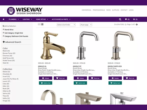 Wiseway Design Center Launches New Online Shopping Experience