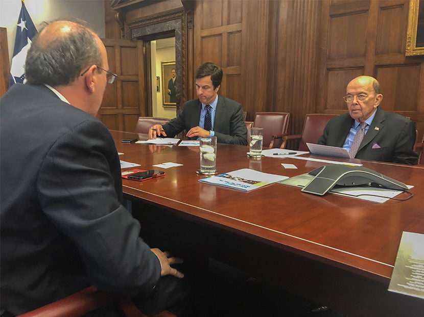 IAPMO CEO Chaney Meets U.S. Commerce Secretary Ross, Urges Continuation of MDCP, Reinstatement of Research